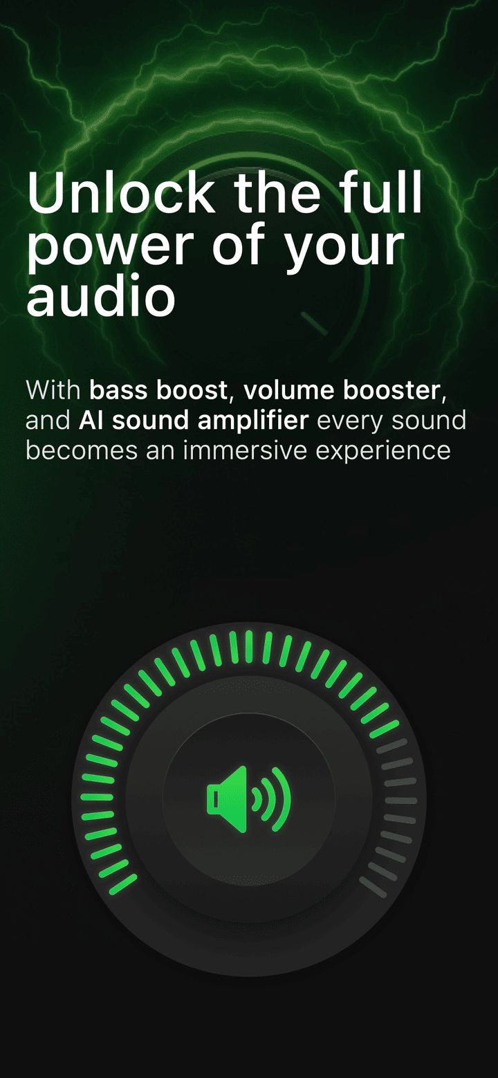 Louder Volume app — Unlock the full power of your audio